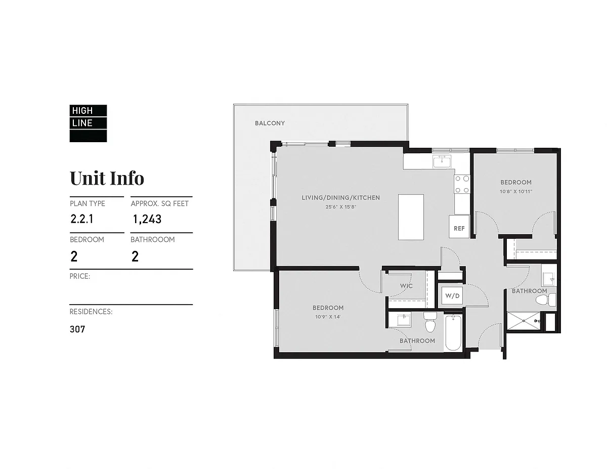 Floor plan HL2.2.1