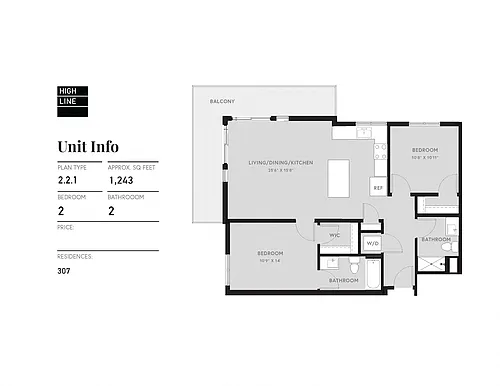 Floor plan HL2.2.1