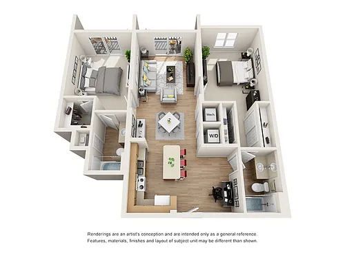 Floor plan The Salon