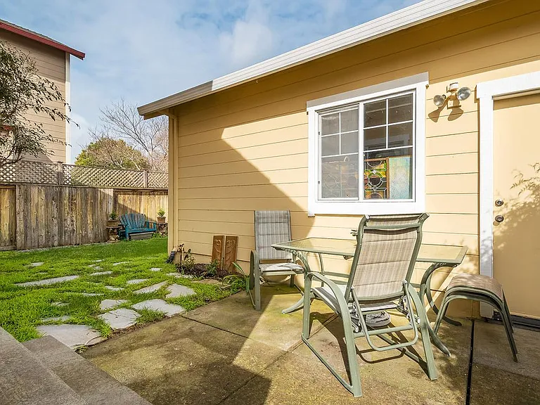 Back patio after a rain!