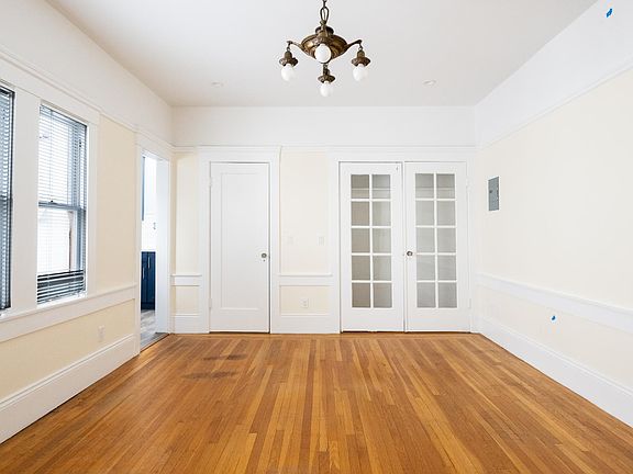 studio space facing 2 closets