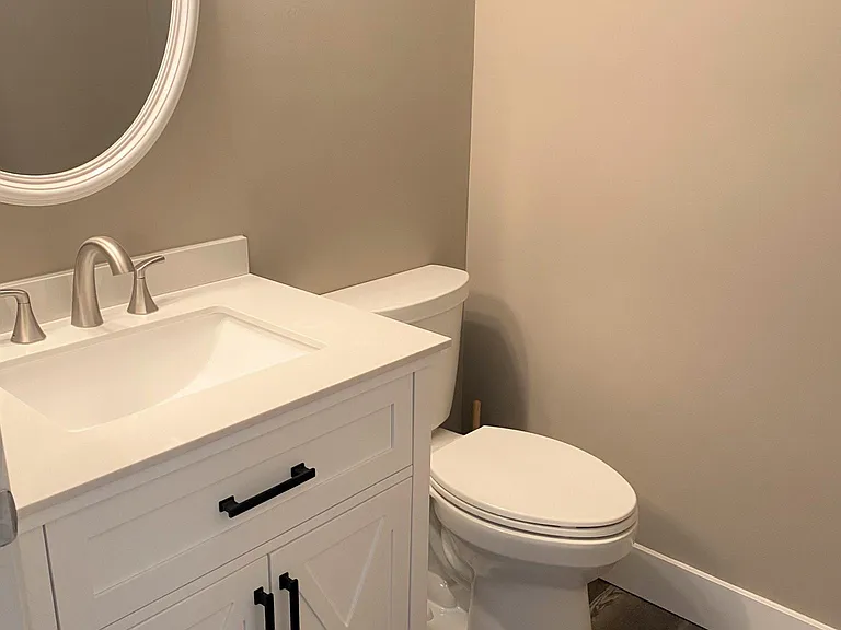 Updated half bath