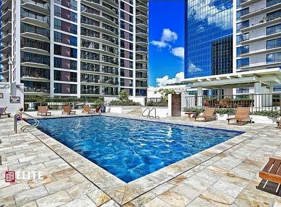 Rooftop Pool and Barbecue Area