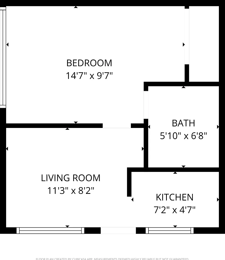 Cute 1 Bedroom 1 Bath Unit — Photo 3
