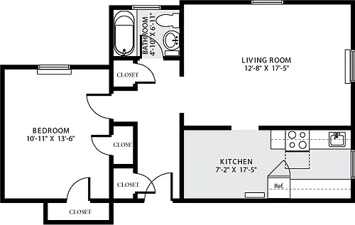 Floor plan 617