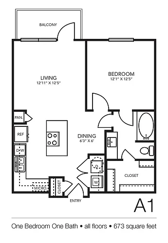 Floor plan A1