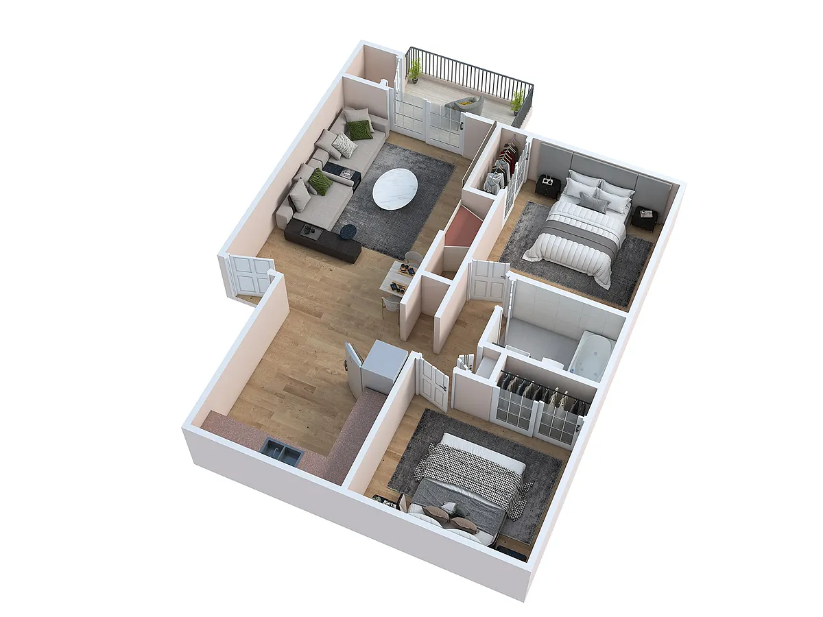 Floor plan Marina