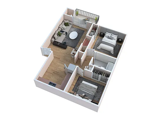 Floor plan Marina