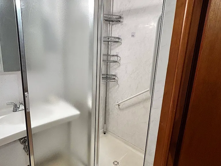 Master shower