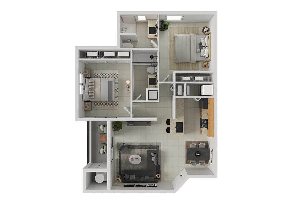 Floor plan B2