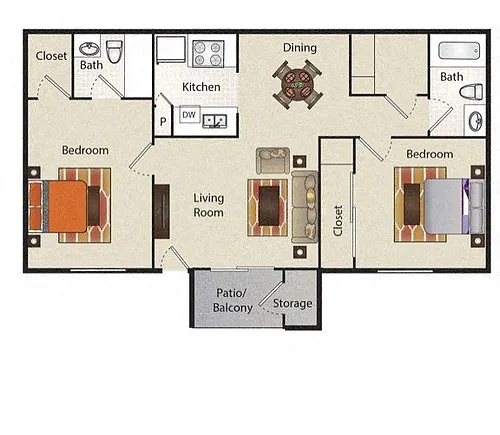 Floor plan B3