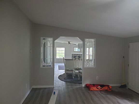 Front door living room looking back toward dining and family room