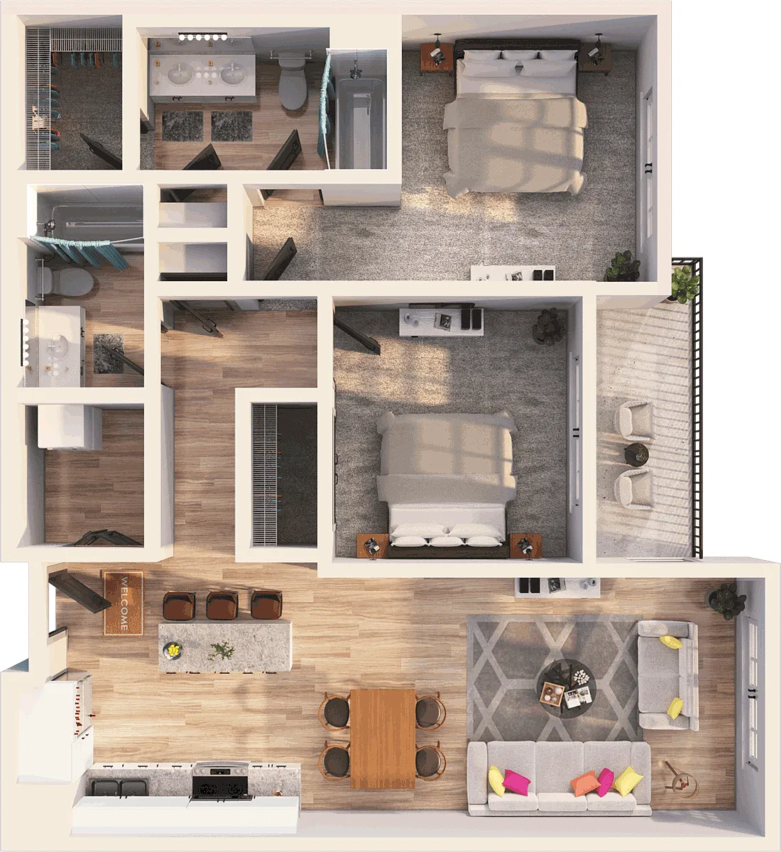 Floor plan Maple