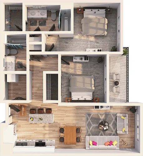 Floor plan Maple