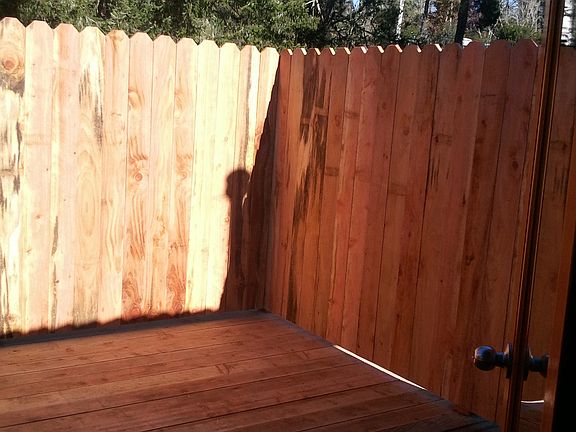 Deck with Privacy Fence