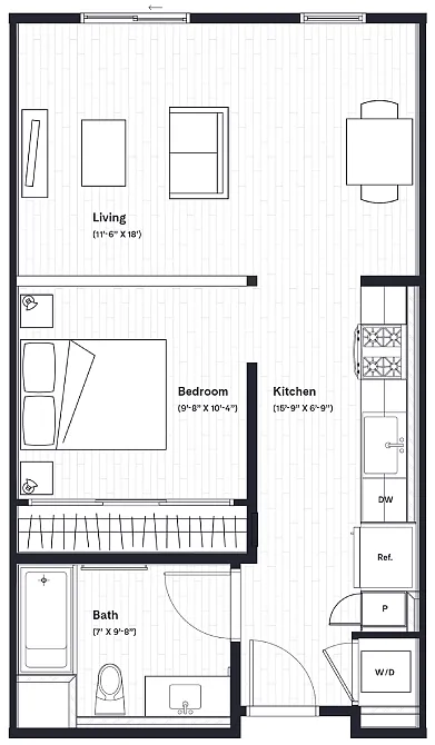 Floor plan U1