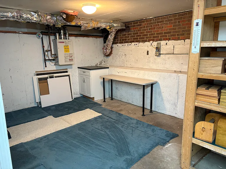 Basement Storage area