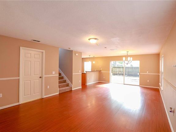 Spacious open floor layout