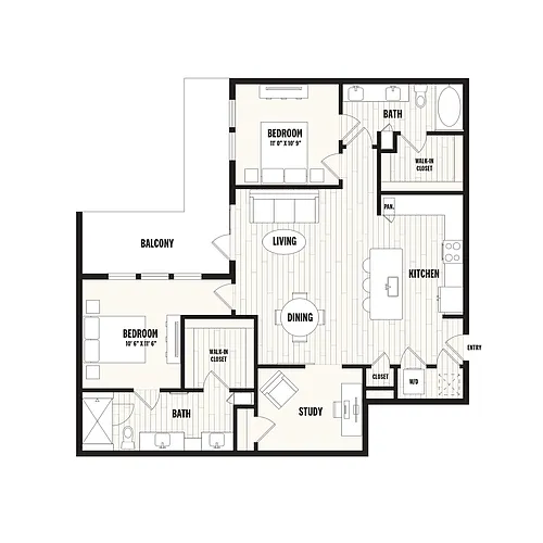 Floor plan B2