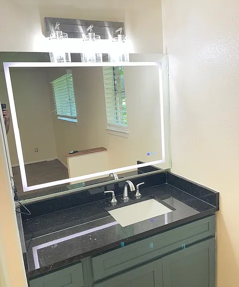Master bedroom vanity