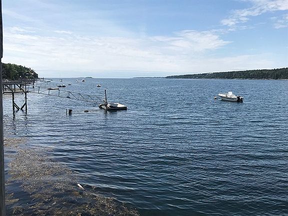 View up Orr's and Casco Bay