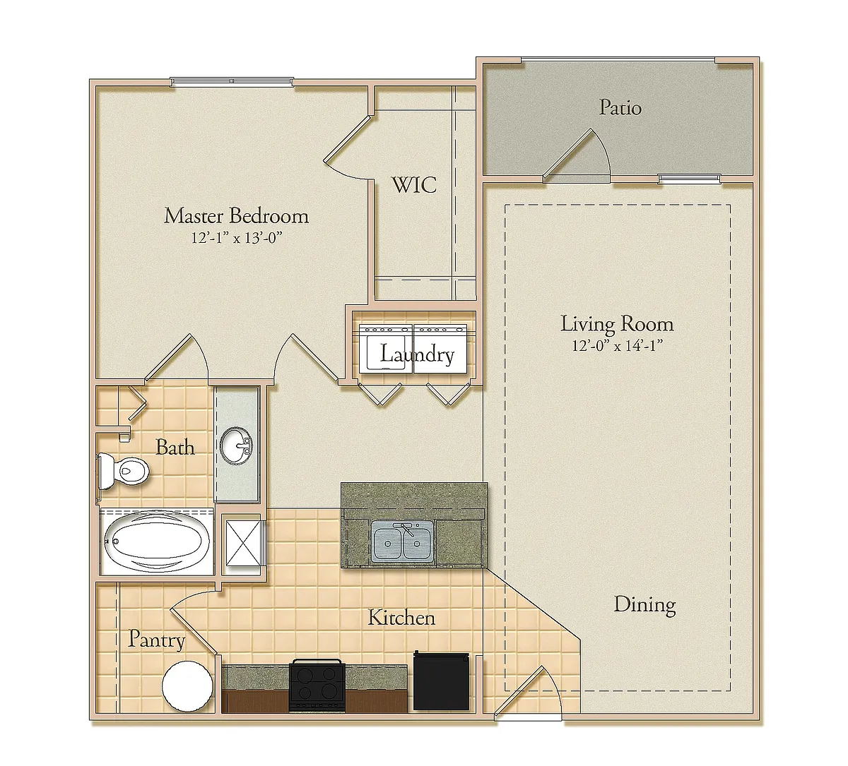 Floor plan A4
