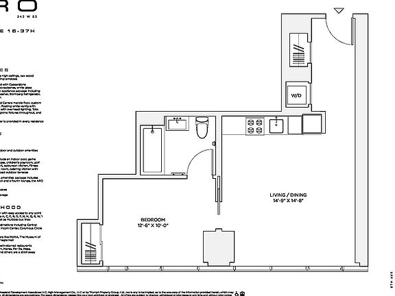 2nd image of 242 W 53rd St APT 28H