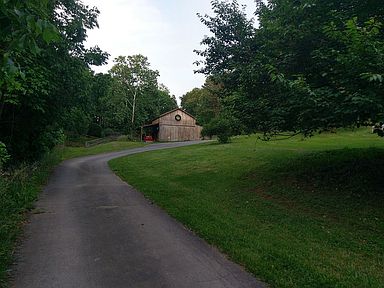 Driveway to barn