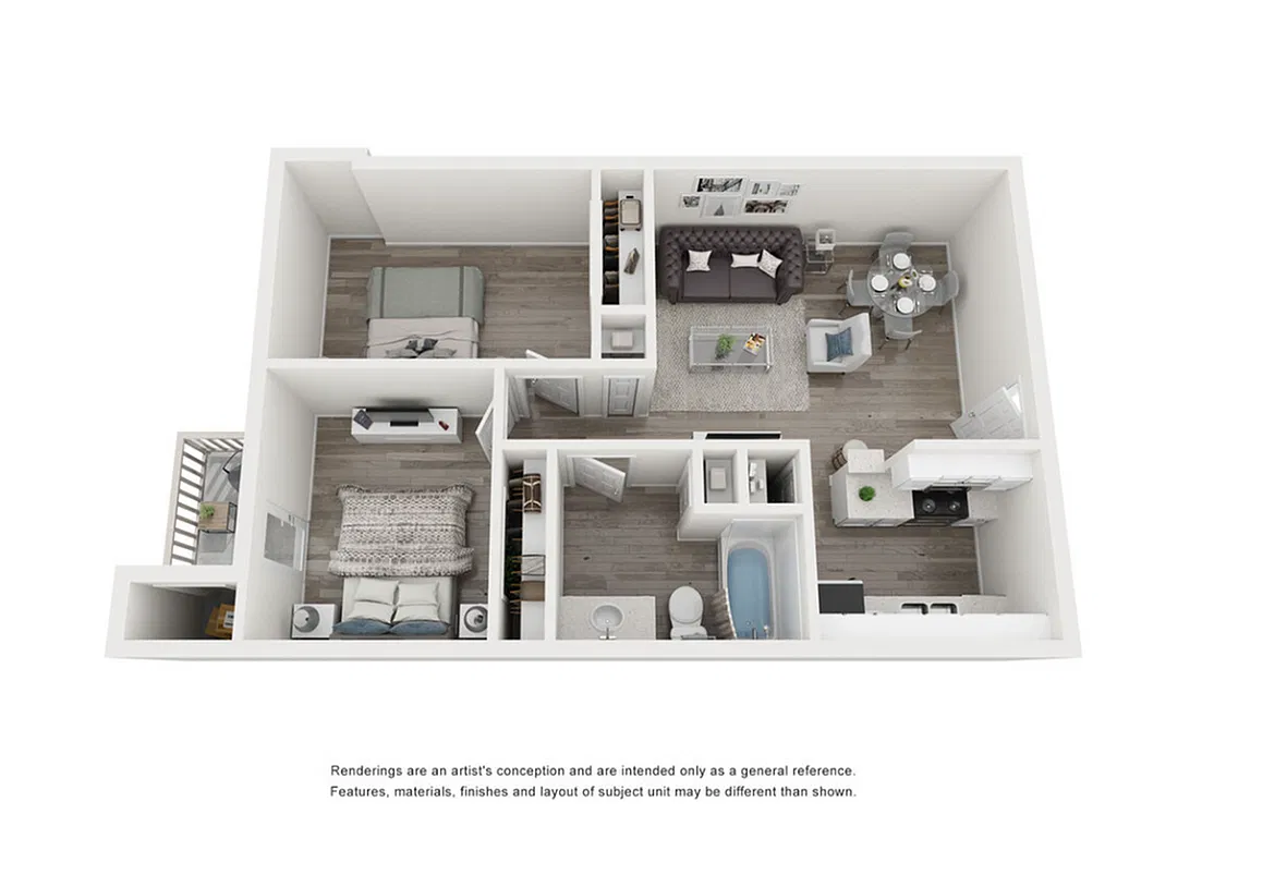 Floor plan B1R