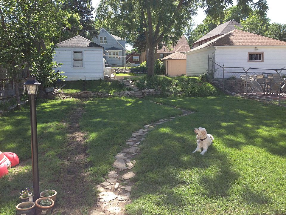 large backyard
