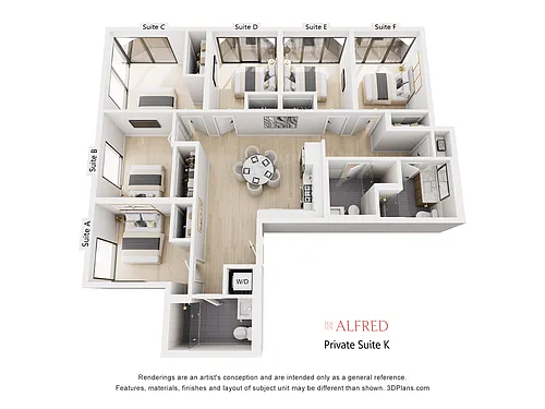 Floor plan K