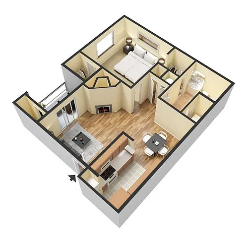 Floor plan A1 - Classic