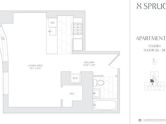 2nd image of 8 Spruce St APT 28