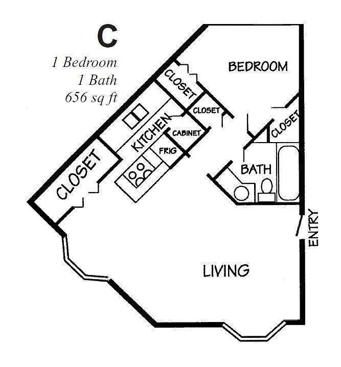 Floor plan C