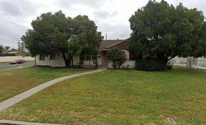 Front view of the house