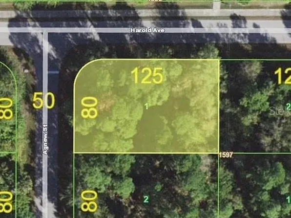 1158 AGNEW STREET LOT 1, PORT CHARLOTTE, FL 33980