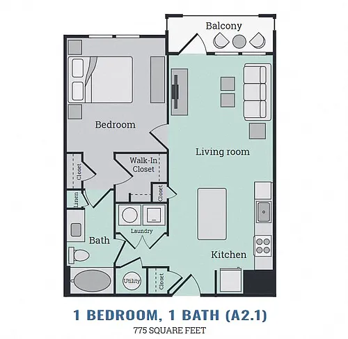 Floor plan A21