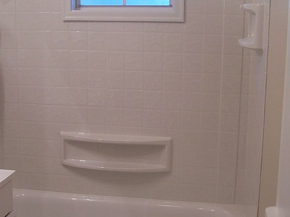 New tub surround