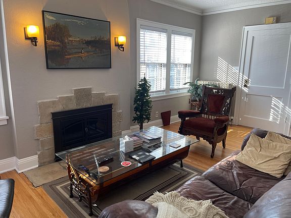 Sunny south and west facing living room