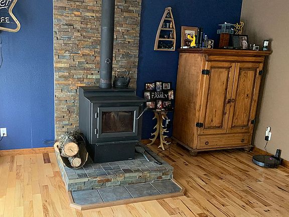 Wood Stove in the Livingroom