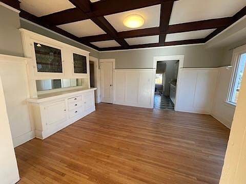 Dining room, or can be used as an office. This is a good sized room with beautiful original built ins and lots of natural light.