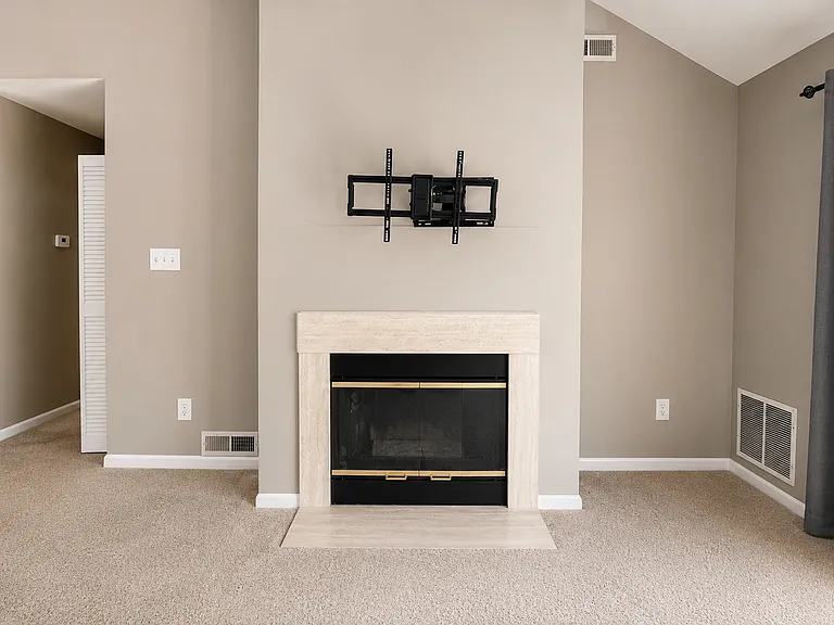 FIREPLACE IN LIVING ROOM