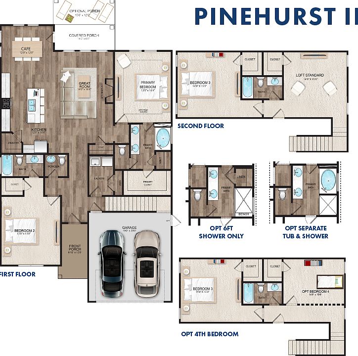 Pinehurst II Plan, Harmony, Pooler, GA 31322 Zillow