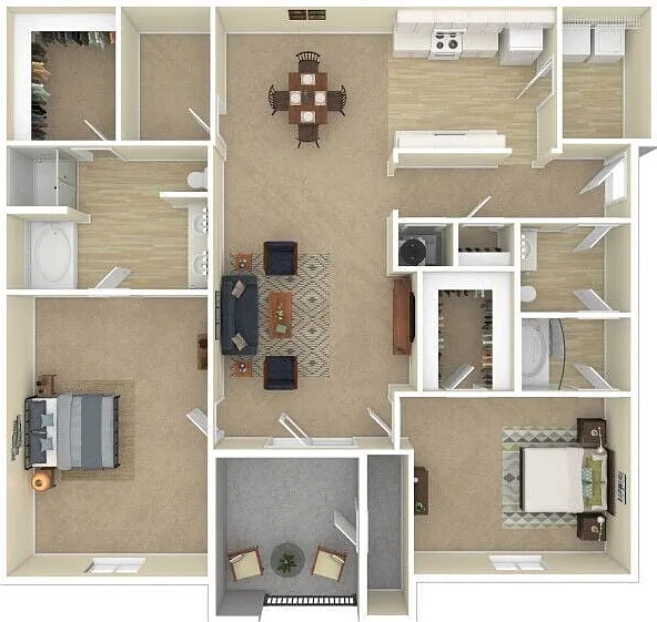 GroveParkApartments-2x2-1711sf GroveParkApartments-2x2-1711sf