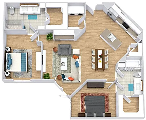 Floor plan Waggoner