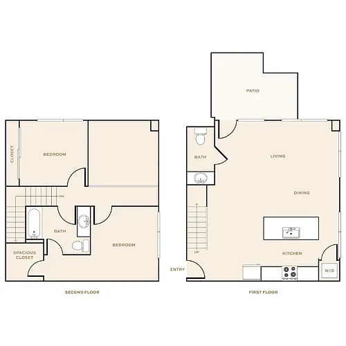Floor plan The Verner Townhome