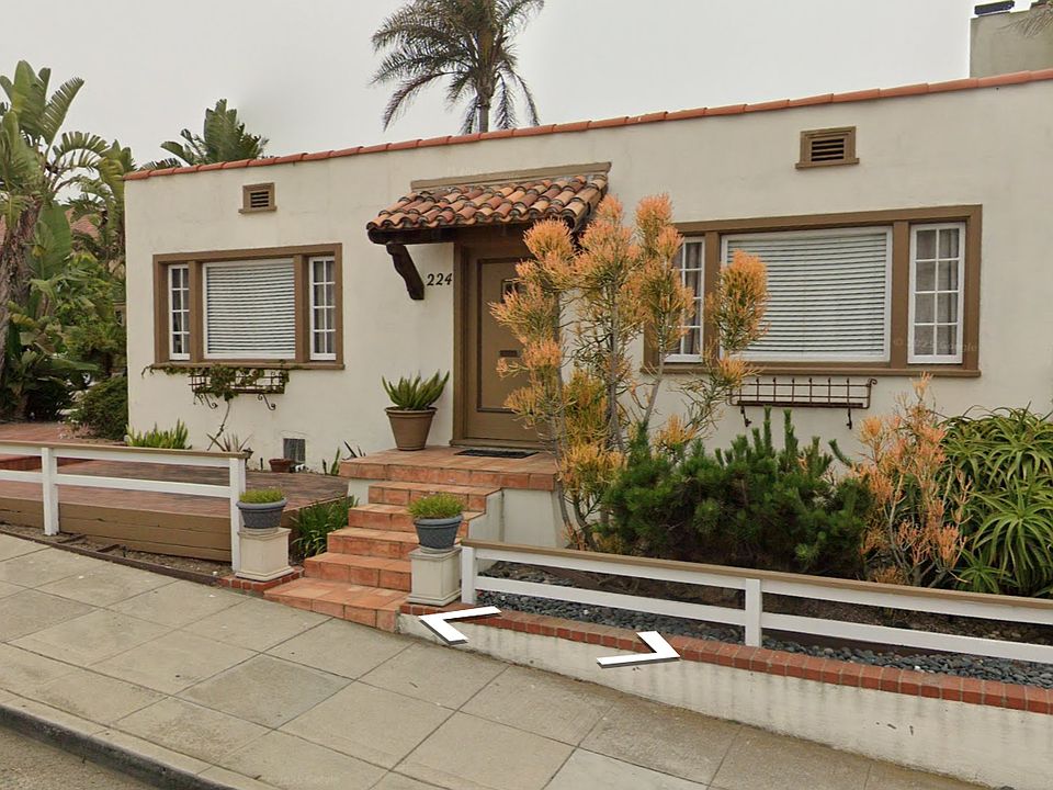 Front of the house. Ocean view from front of house.