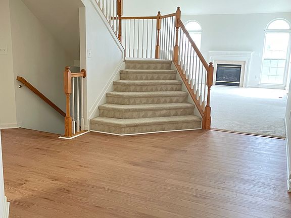 The vinyl flooring installed in August 2025