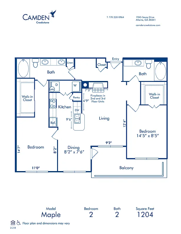 Floor plan Maple
