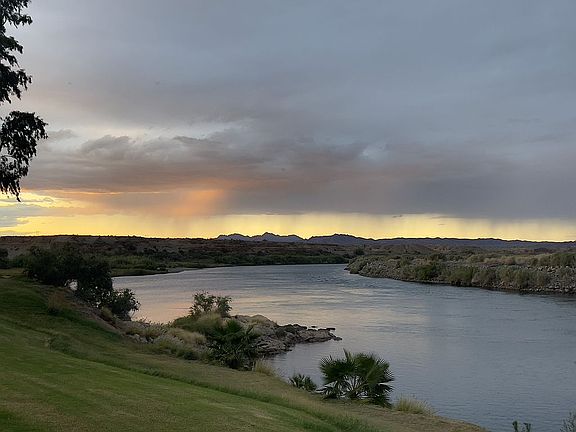 Sunset view from front yard